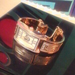 Gwen Stefani lamb Swiss wrist watch